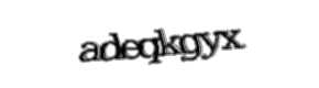 Security check image, please type the characters shown